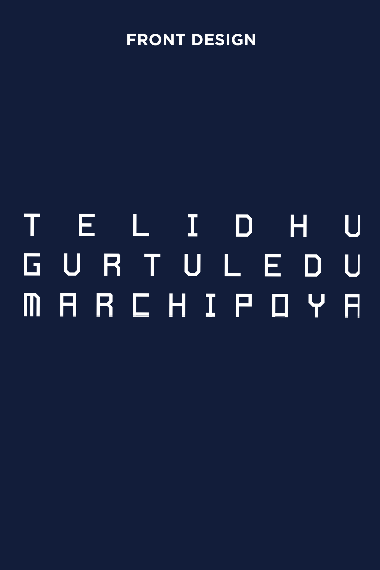 Telidhu Gurthuledu marchipya - Oversized Navi Blue Unisex T-shirt