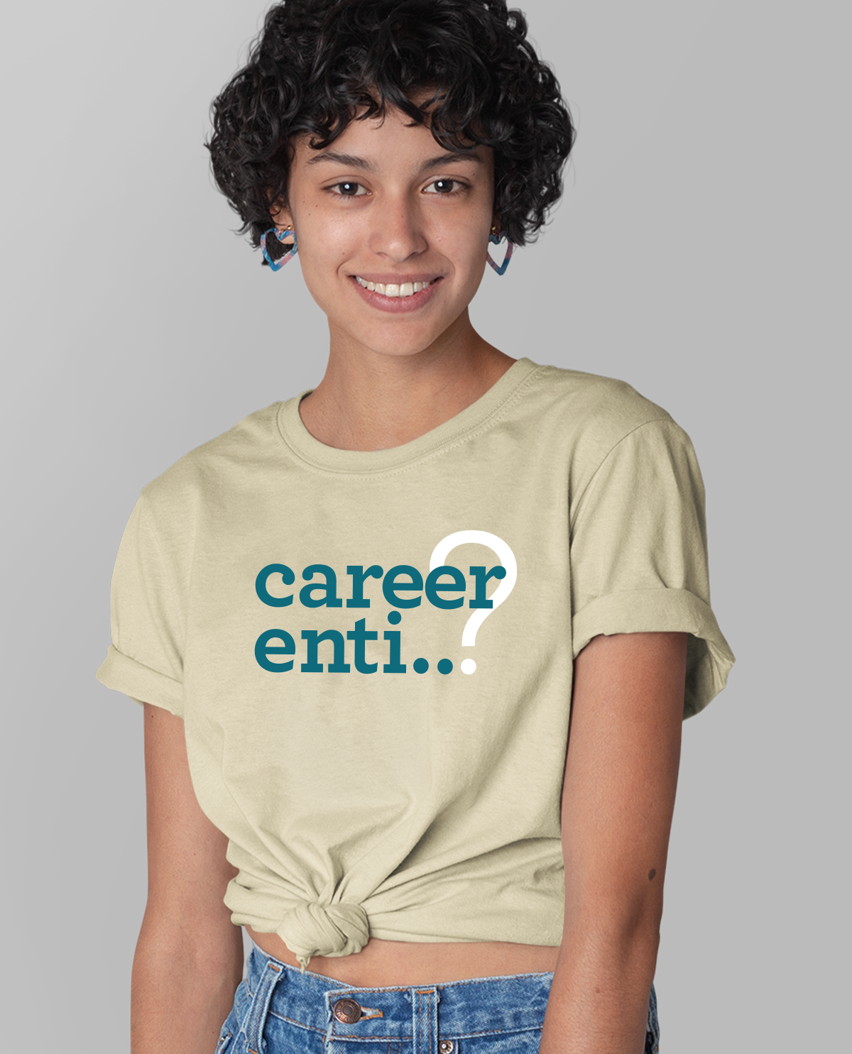Career Enti? - Unisex Regular Beige T-Shirt