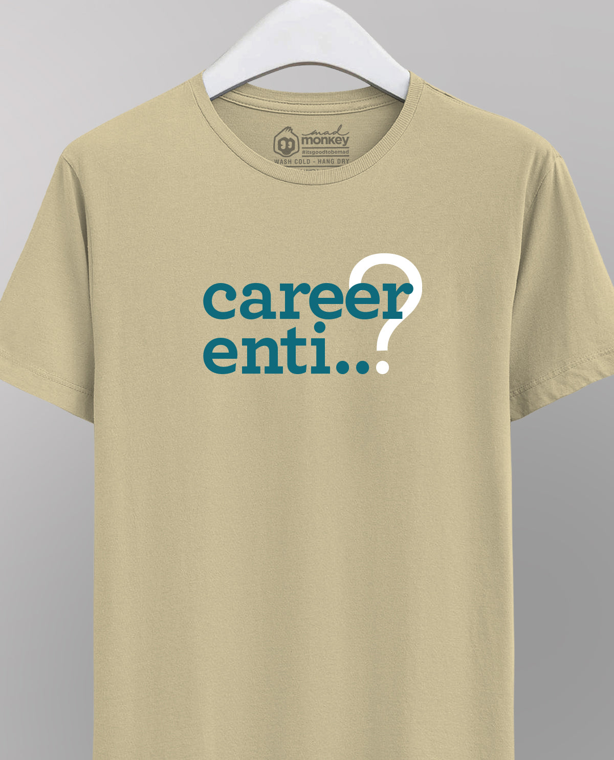 Career Enti? - Unisex Regular Beige T-Shirt