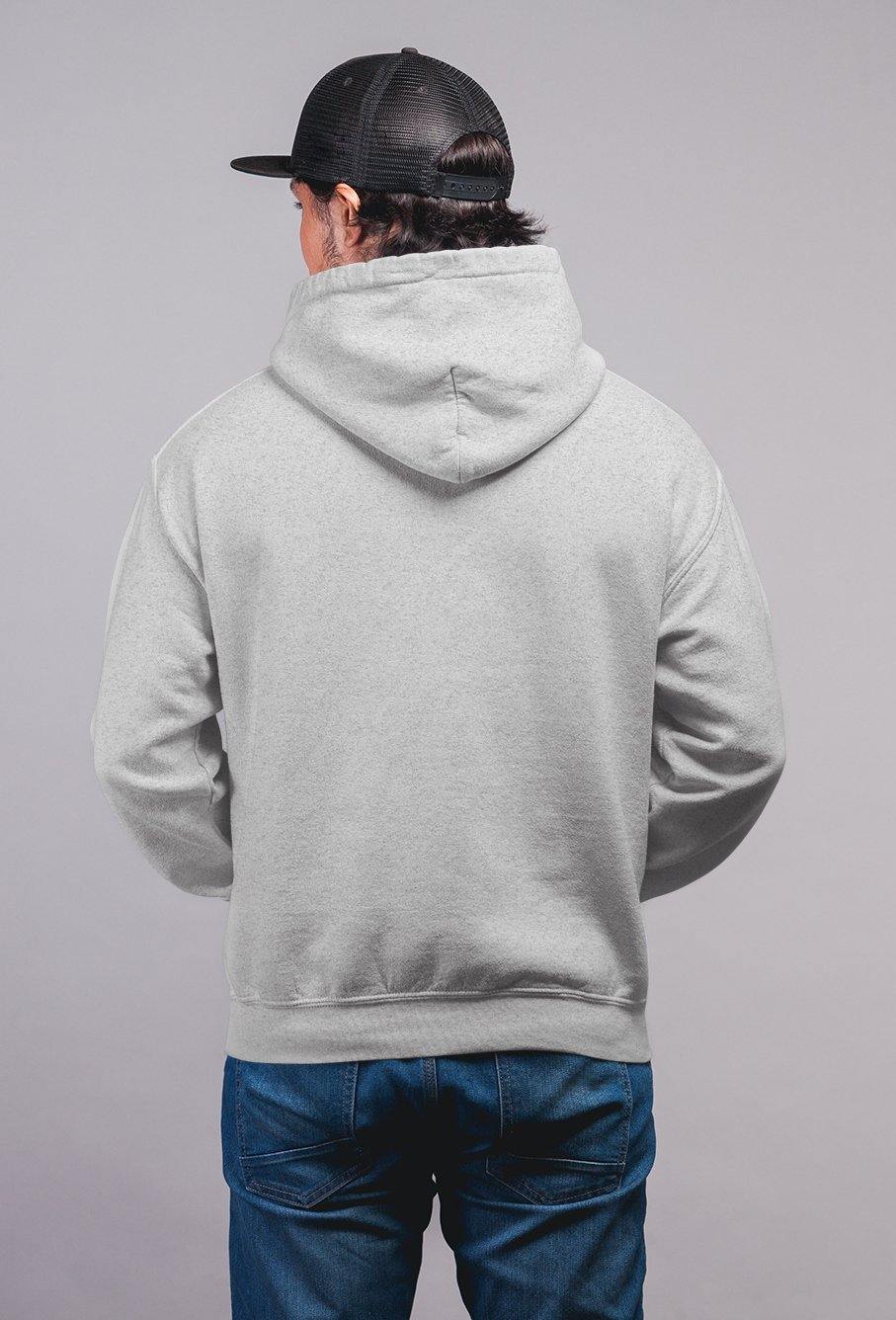 Cloudy Grey Unisex Hoodie - ateedude