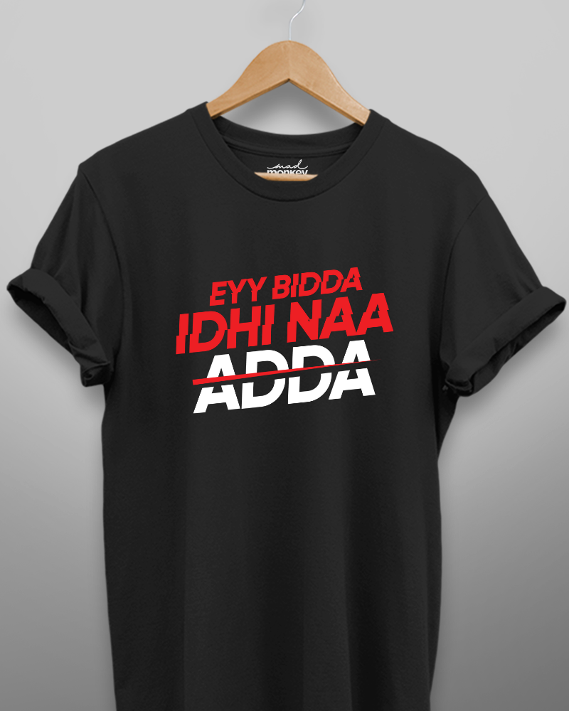 Clothing Allu Arjun T Shirt Online Eyy Bidda Idhi Naa Adda Allu