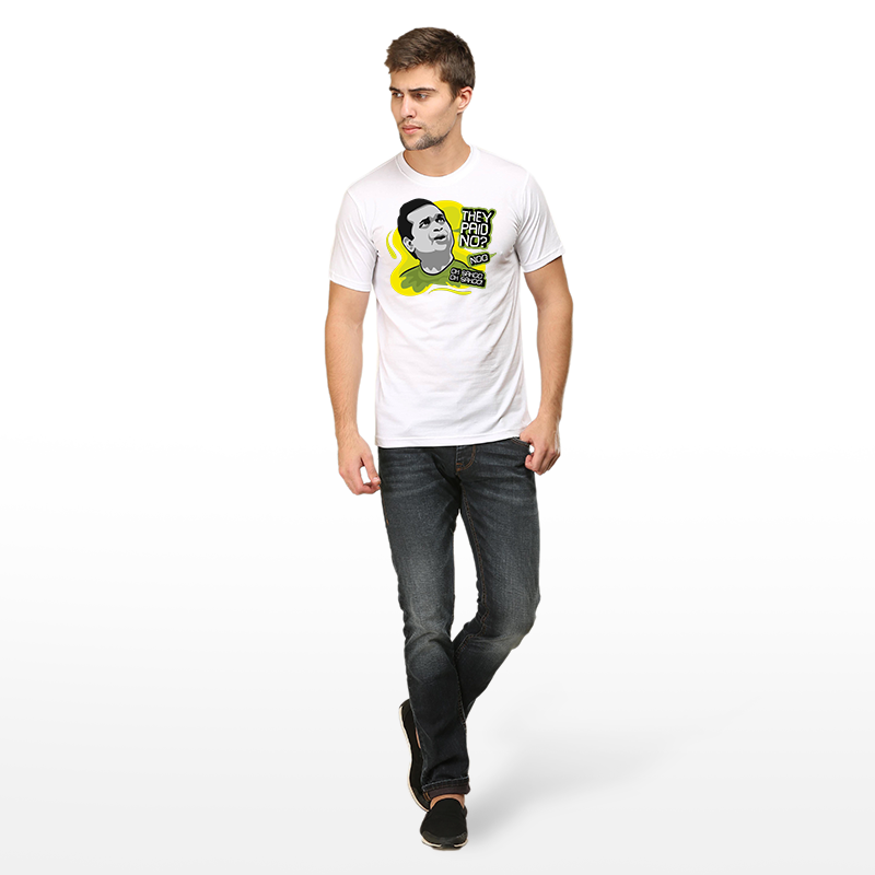 They Paid No?? Bramhi Unisex T-shirt - ateedude