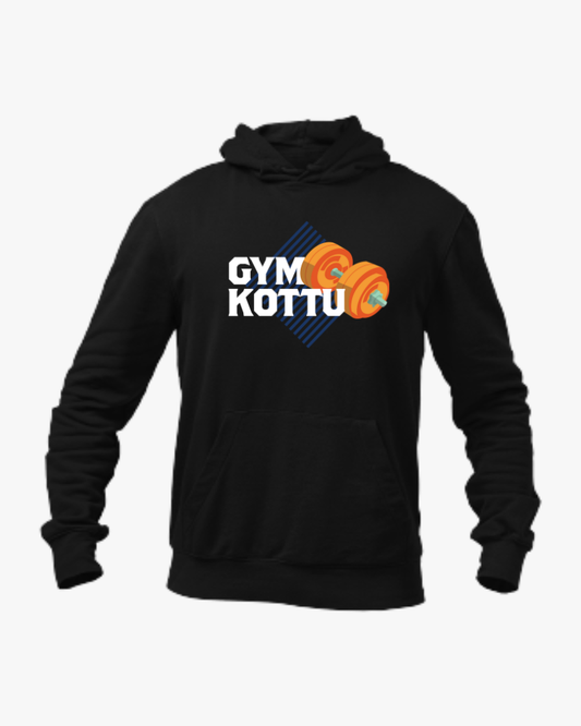 Gym Kottu - Black Unisex Hoodie