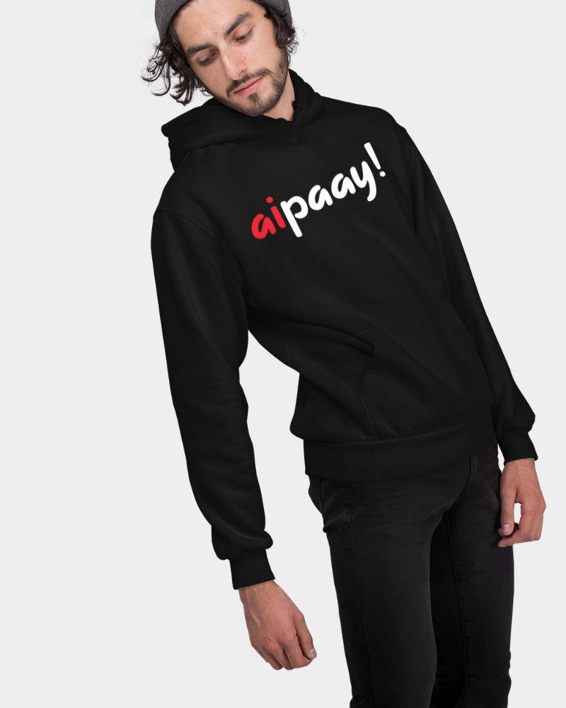 Aipaay Unisex Hoodie Black