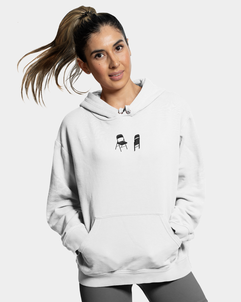 Kurchini Madatapetti..Unisex Hoodie White