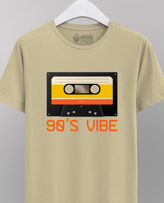 90;s Vibe - Unisex Regular Beige T-Shirt