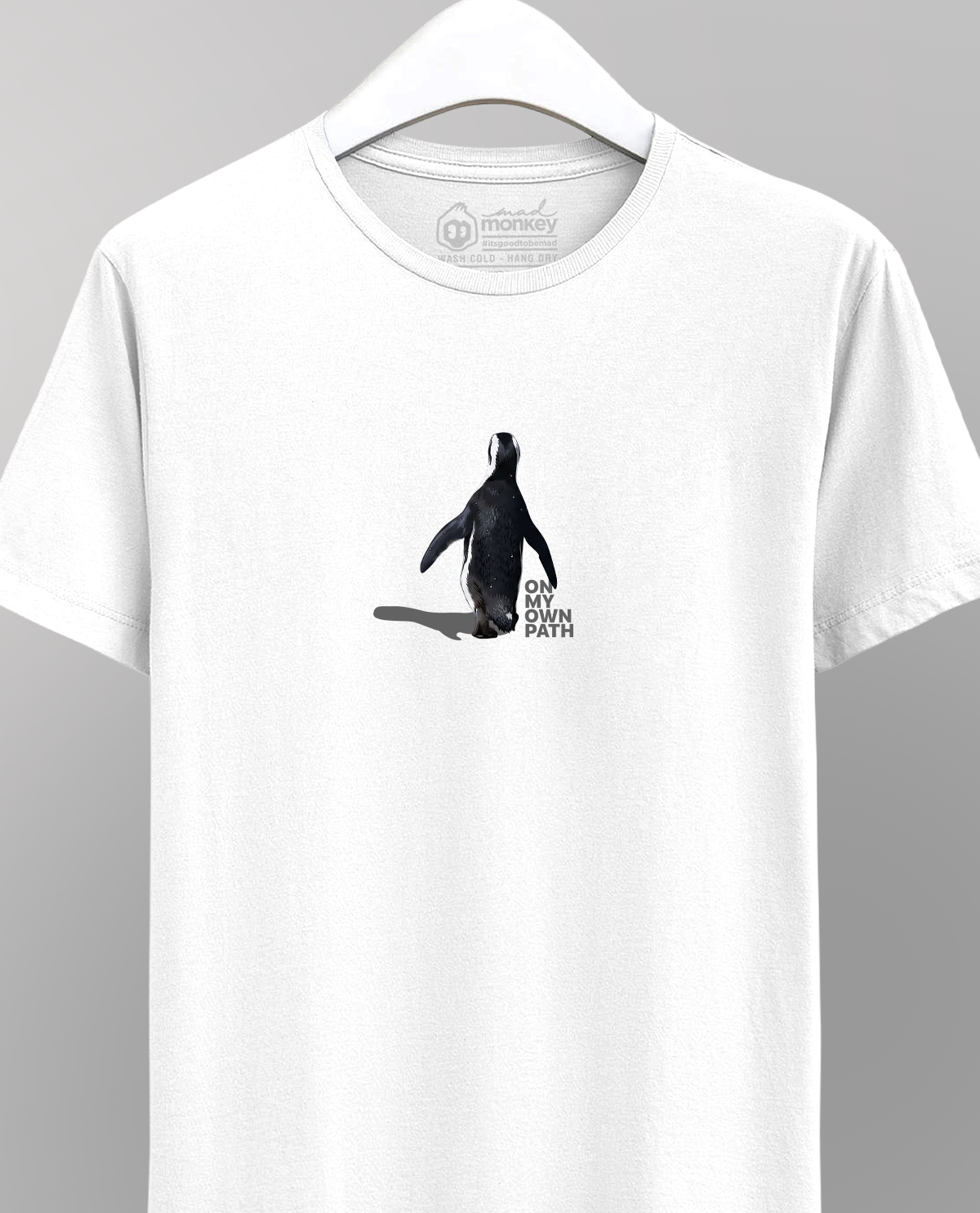 On my own path - Unisex Regular White T-Shirt