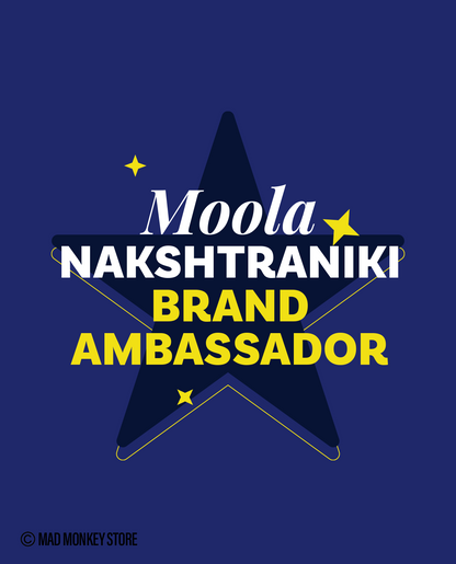Moola Nakshatraniki Brand Ambassador – Unisex Blue T-Shirt