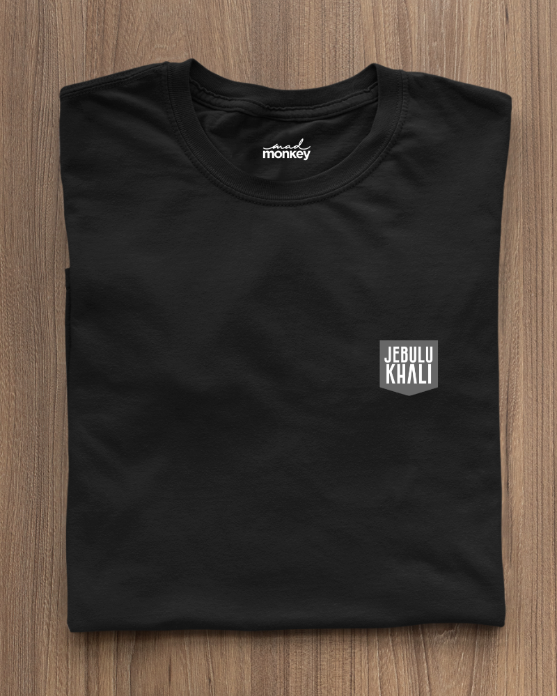 Jebulu Khali Minimal Unisex T-shirt Black
