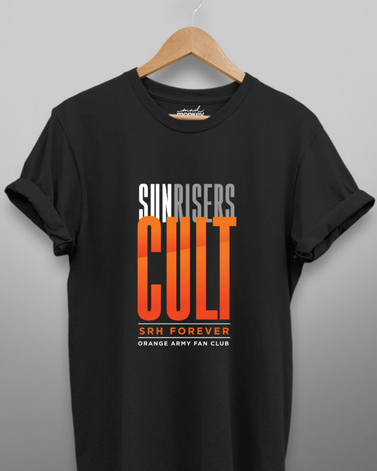 SRH - Sunrisers Cult Unisex T-shirt Black