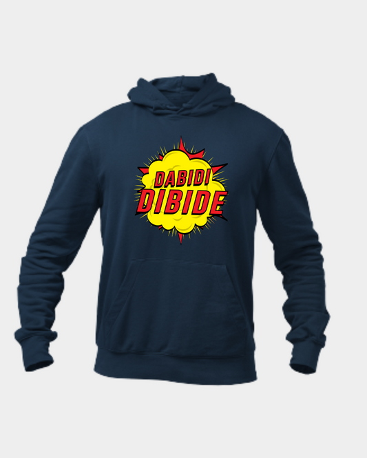 Dabidi Dabide Unisex Hoodie Navy Blue