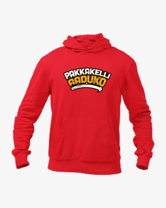 Pakkakelli Aaduko Unisex Hoodie Red