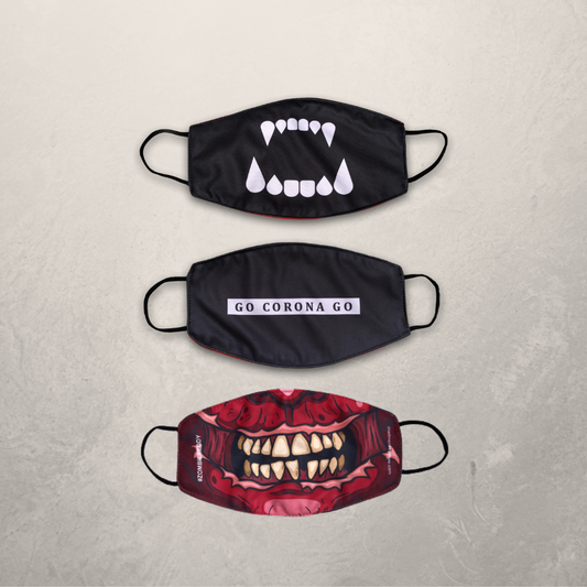 Pack of 3 Face Masks - TGZ
