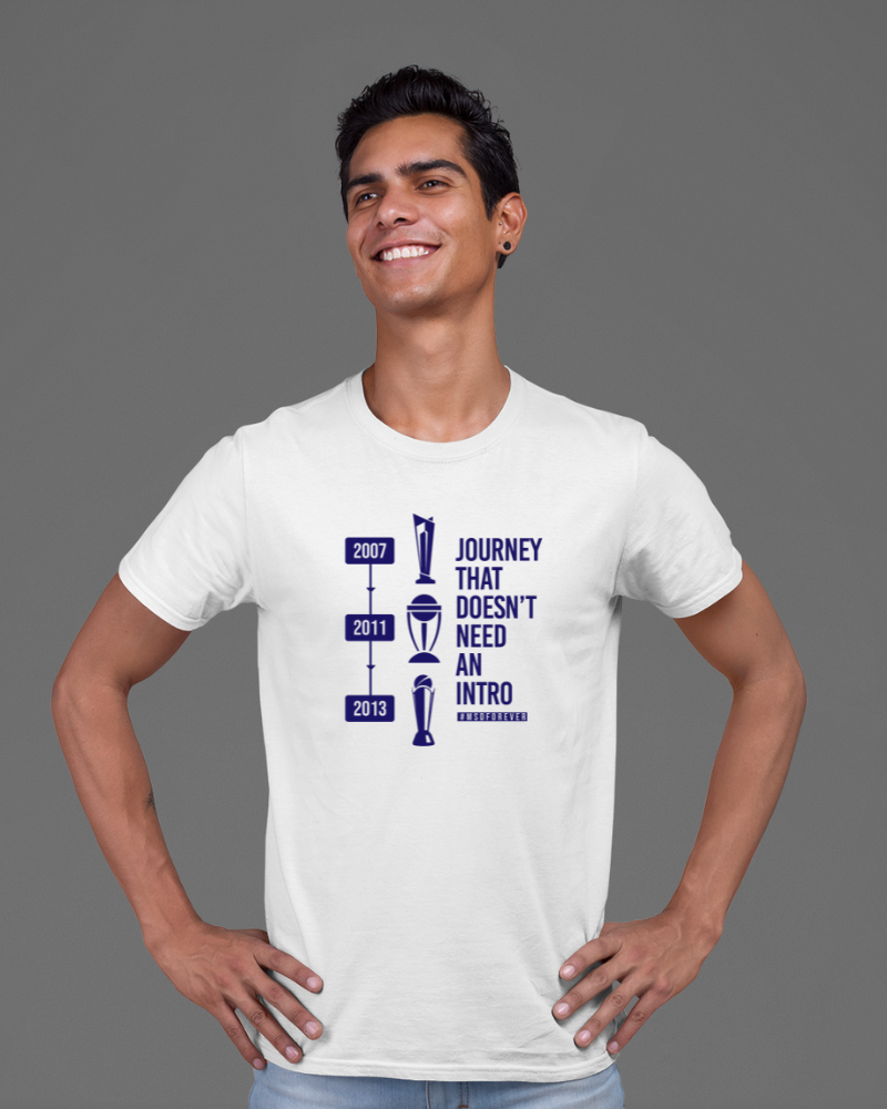 MSD Journey Unisex T-shirt White