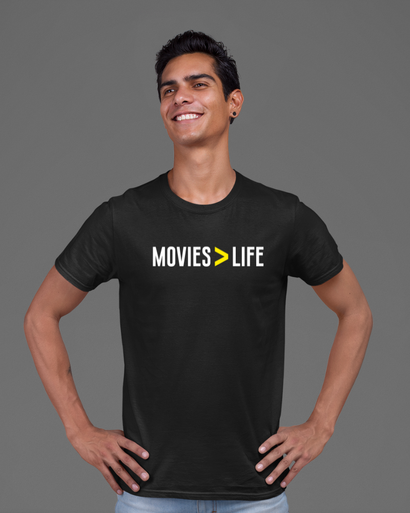 Movies Greater Than Life Unisex T-shirt Black