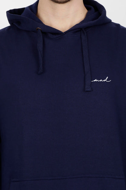 Navy Blue Unisex Hoodie - ateedude